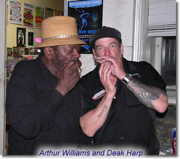 Arthur Williams & Deak Harp