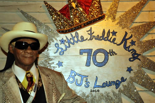 “Fest Junkie” at Little Freddie King's 70th Birthday Celebration