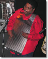 Chubby Carrier washboard player