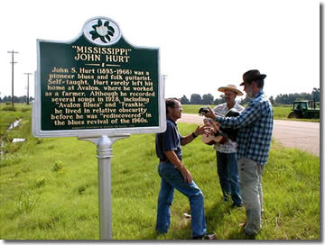 Mississippi John Hurt honored with a state historic marker