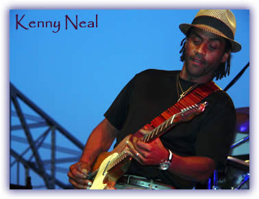Kenny Neal at the Big Muddy Blues Festival