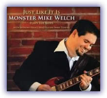 CD image of Monster Mike Welch – Just Like It Is
