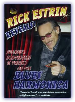 CD image - Rick Estrin – Rick Estrin Reveals! Secrets, Subtleties & Tricks of the Blues Harmonica