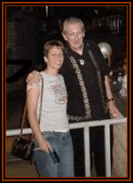 Shannon with Charlie Musselwhite