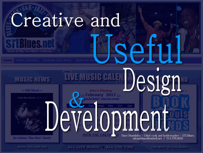 STLBlues web & graphic design