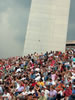 River Splash crowd - Arch bacground