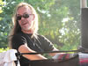 STLBlues Gallery: Michael Burks band - working the Hammond B3