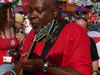 Carl Weathersby playing in the crowd at the ABHF