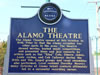 Alamo Theatre trail marker