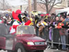 Fredbird at the Mardi Gras 2010